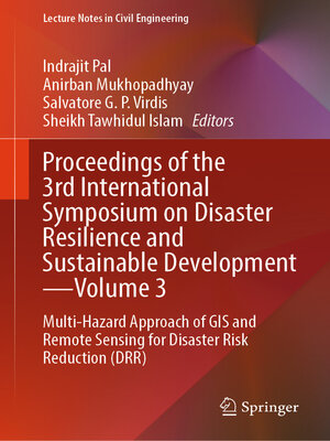 cover image of Proceedings of the 3rd International Symposium on Disaster Resilience and Sustainable Development—Volume 3